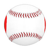 Niedlicher Avocado-Cartoon in Rotem Herzen Baseball (Vorderseite)