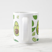 Niedlicher Avocado Couple Phone Case | Funny Kawai Jumbo-Tasse (Rückseite)