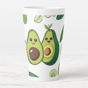 Niedlicher Avocado Couple Phone Case Funny Kawai Milchtasse