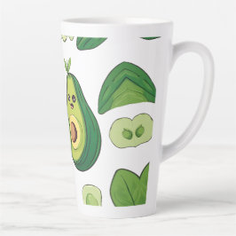 Niedlicher Avocado Couple Phone Case | Funny Kawai Milchtasse