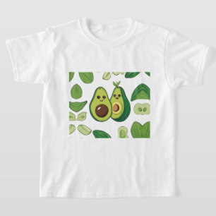 Niedlicher Avocado Couple Phone Case Funny Kawai T-Shirt