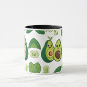 Niedlicher Avocado Couple Phone Case | Funny Kawai Tasse (Zentrum)