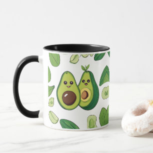 Niedlicher Avocado Couple Phone Case   Funny Kawai Tasse