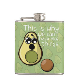 Niedlicher Avocado Das ist der Grund, warum wir ke Flachmann