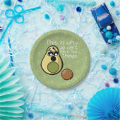 Niedlicher Avocado Das ist der Grund, warum wir ke Pappteller (Party)