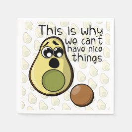 Niedlicher Avocado Das ist der Grund, warum wir ke Serviette