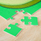 Niedlicher Avocado, der auf Grün Zeichne Puzzle (Seite)
