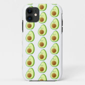 Niedlicher Avocado, der Muster Zeichne Case-Mate iPhone Hülle (Rückseite)