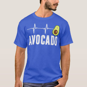 Niedlicher Avocado Heartbeat, Vegan für Männer Fra T-Shirt