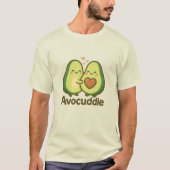 Niedlicher Avocado Hug T - Shirt - Funny Couples G (Vorderseite)