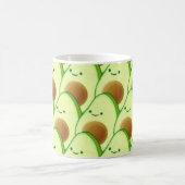 Niedlicher Avocado überall Zeichnend Kaffeetasse (Mittel)