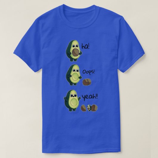 niedlicher Avocado witzig T-Shirt (Design vorne)