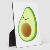 Niedlicher Avocado Zeichnend Fotoplatte (Seite)