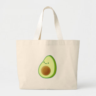 Niedlicher Avocado Zeichnend Jumbo Stoffbeutel