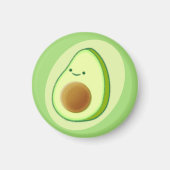 Niedlicher Avocado Zeichnend Magnet (Vorne)