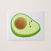 Niedlicher Avocado Zeichnend Puzzle (Horizontal)