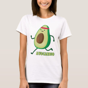 Niedlicher Avocardio Cartoon T - Shirt