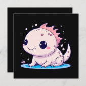 niedlicher axolotaler Philosoph (Vorne/Hinten)