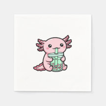 Niedlicher Axolotl & Bubble Tee