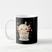 Niedlicher Axolotl im Bubble Tee Cup Kawaii Tierfr Kaffeetasse (Links)