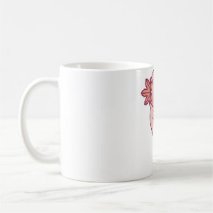Niedlicher Axolotl mit Pumpkin Herbst lässt Gillen Kaffeetasse