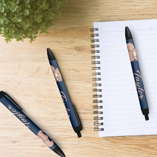 Niedlicher Baby Bear Cube Personalisiert Black Ink Kugelschreiber