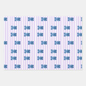 Niedlicher Baby-Blue-Elefant Geschenkpapier Set (Vorderseite 3)