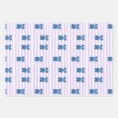 Niedlicher Baby-Blue-Elefant Geschenkpapier Set (Vorderseite 2)