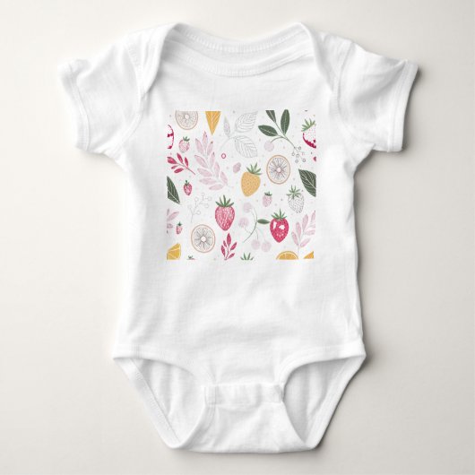 "Niedlicher Baby-Bodysuit" Baby Strampler (Vorderseite)