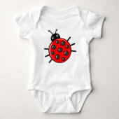 🐞 🐞 Niedlicher Baby-Bodysuit Baby Strampler (Vorderseite)