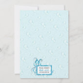 Niedlicher Baby Boy Octopus Sea Life Ankündigung (Rückseite)