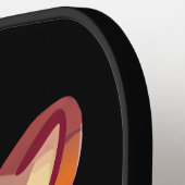 Niedlicher Baby Cheetah mit Sonnenbrille Pickleball Schläger (Linke Seite)