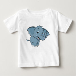 Niedlicher Baby-Elefant Baby T-shirt