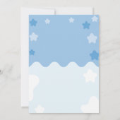 Niedlicher Baby Elephant, Banana Moon Einladung (Rückseite)