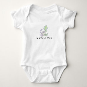 Niedlicher Baby Fisch I Liebe Mimi Strampler