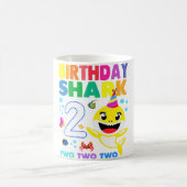 Niedlicher Baby für 2 Jahre alter Hai Doo T-Shirts Kaffeetasse (Mittel)