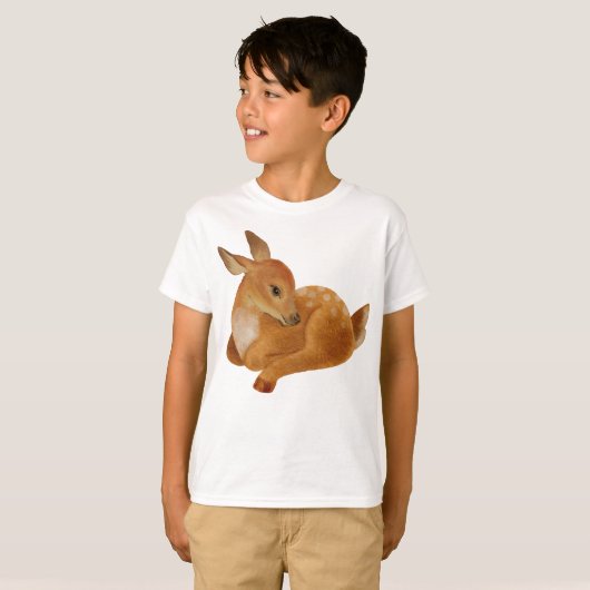 Niedlicher Baby Gazelle für Kinder T - Shirt (Vorne ganz)
