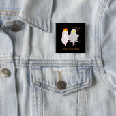 Niedlicher Baby Ghosts Halloween Button (Beispiel)