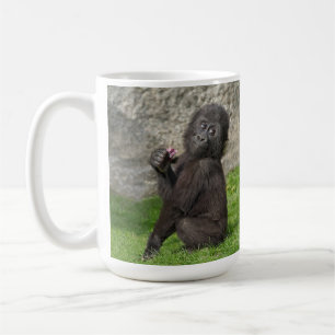 Niedlicher Baby-Gorilla-Kaffee Kaffeetasse