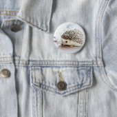Niedlicher Baby-Igel Button (Beispiel)