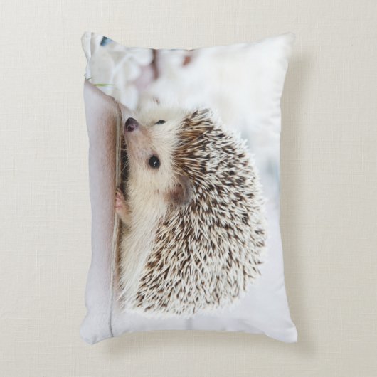 Niedlicher Baby-Igel Dekokissen (Vorderseite(Vertikal))