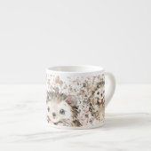 Niedlicher Baby-Igel Espressotasse (Vorderseite Rechts)