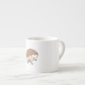 Niedlicher Baby-Igel Espressotasse (Vorderseite Rechts)