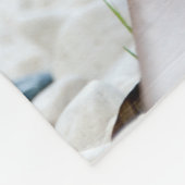 Niedlicher Baby-Igel Fleecedecke (Ecke)