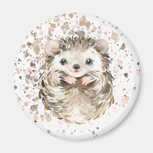 Niedlicher Baby-Igel Magnet (Vorne)