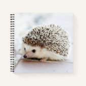 Niedlicher Baby-Igel Notizbuch (Vorderseite)