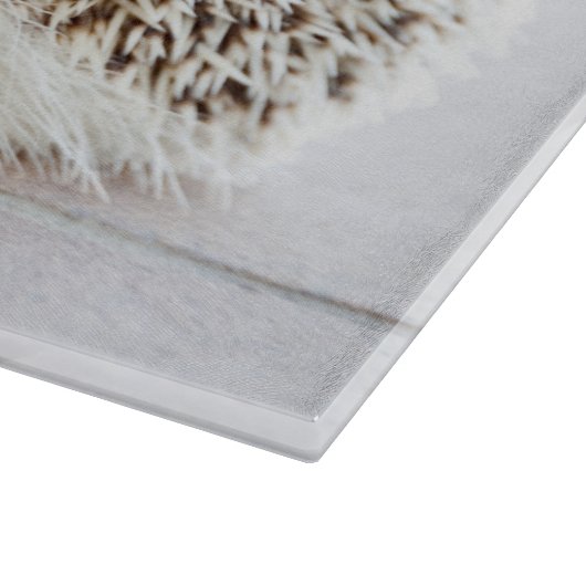 Niedlicher Baby-Igel Schneidebrett (Ecke)