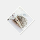 Niedlicher Baby-Igel Serviette (Ecke)