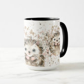 Niedlicher Baby-Igel Tasse (VorderseiteRechts)