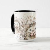 Niedlicher Baby-Igel Tasse (Vorderseite Links)